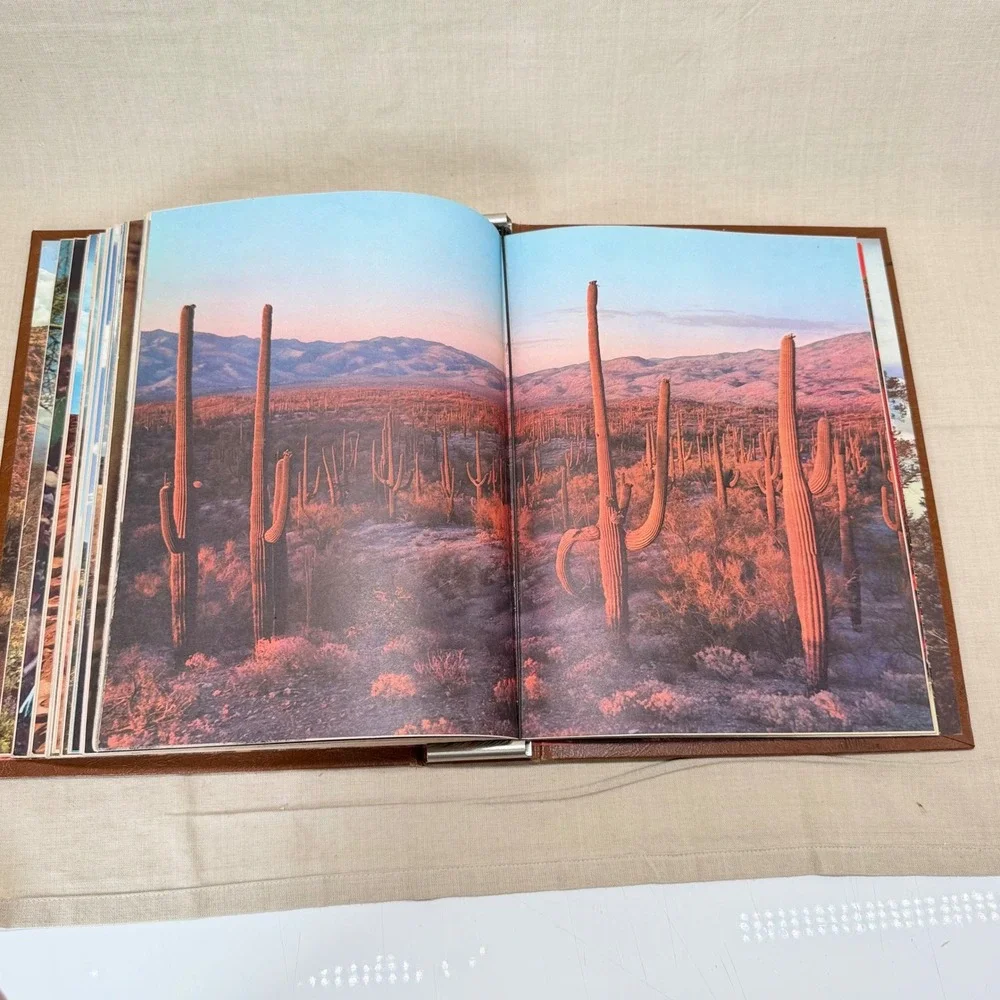 Vintage Arizona Highways Magazine Binder Display Book Southwestern Photography